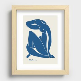 Henri Matisse - Blue Nude II, 1952 (Color of the Year 2020) Recessed Framed Print