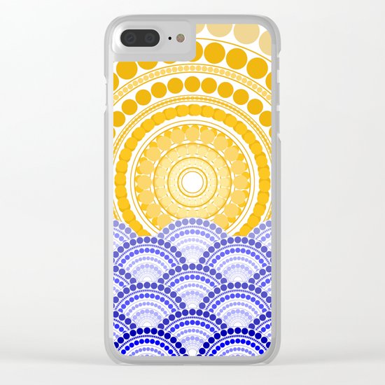 LIGHT OF DAWN (abstract seascape tropical) Clear iPhone Case