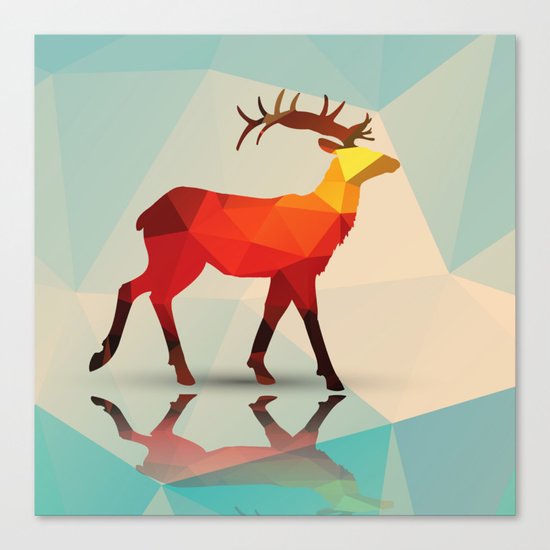 oh deer Canvas Print