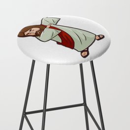 Jesus Dabbing Bar Stool