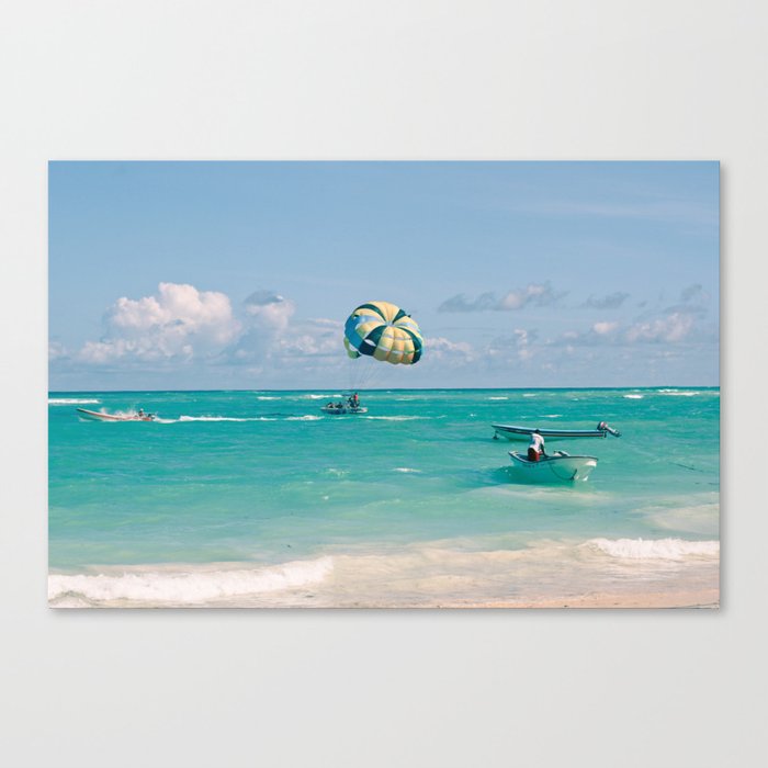 Dreaming of vacation Canvas Print