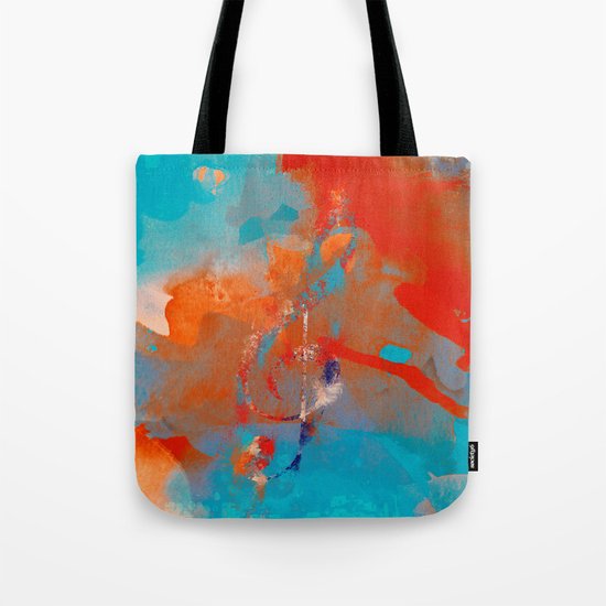 ANALOG zine - Treble clef Tote Bag