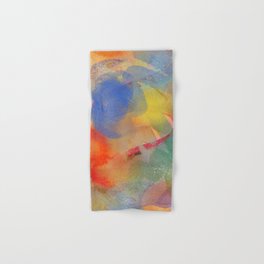Abstract Watercolor Zen Art by Emmanuel Signorino Hand & Bath Towel