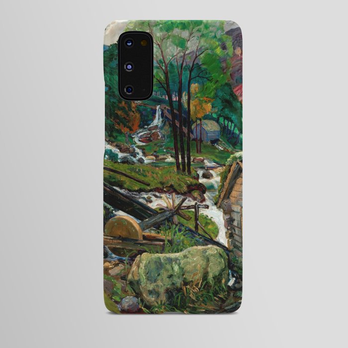 Milling Weather by Nikolai Astrup Android Case