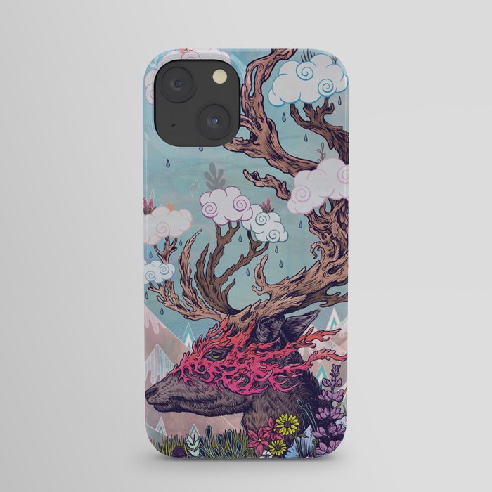 Journeying Spirit (deer) iPhone Case