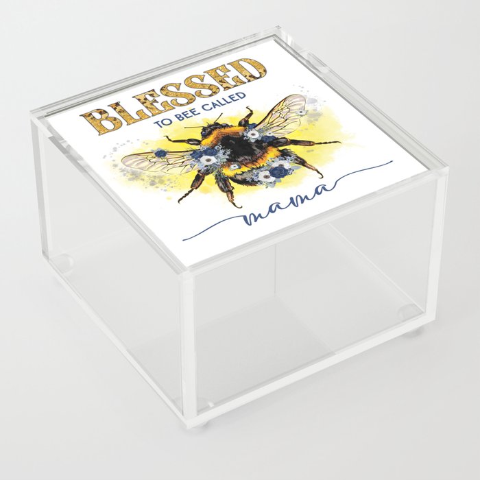 Blessed to bee called Mama gifts mothersday 2022 Acrylic Box