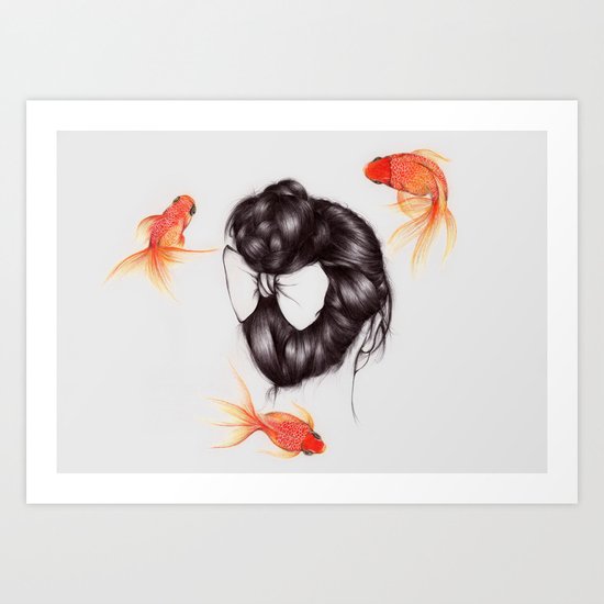 Hair Sequel II Art Print