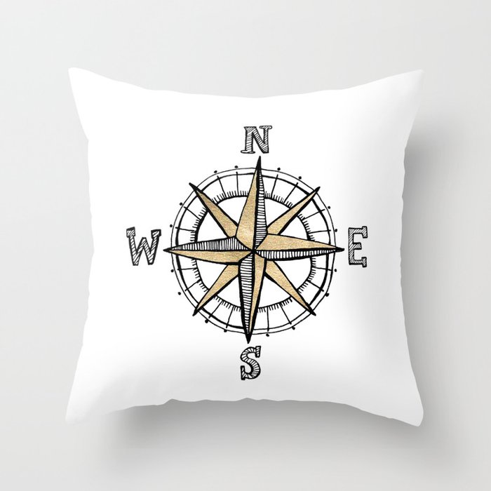 North Throw Pillow