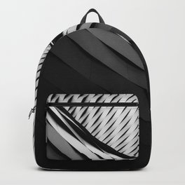 architecture black white Backpack | Blanc, Shadow, Light, Artist, Design, Black and White, Deco, New, Photo, Pattern 