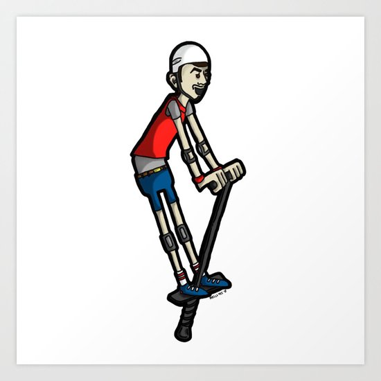 Pogo Art Print
