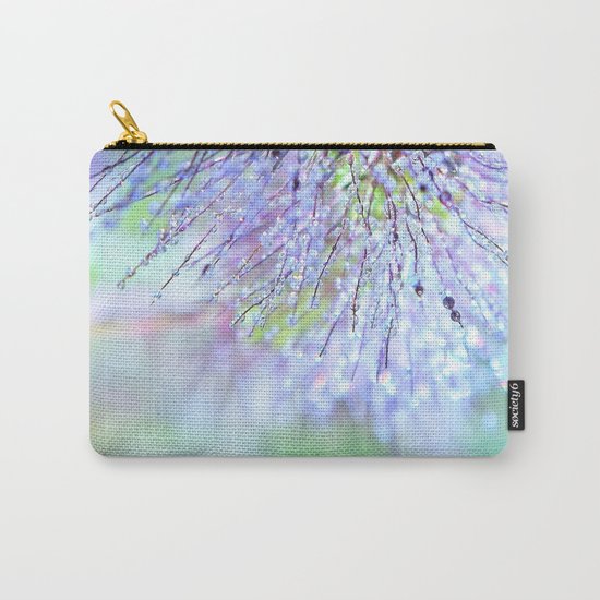 raindrops on grass Carry-All Pouch