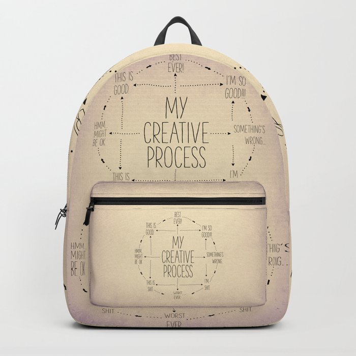My Creative Process Backpack
