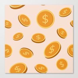 money Canvas Print