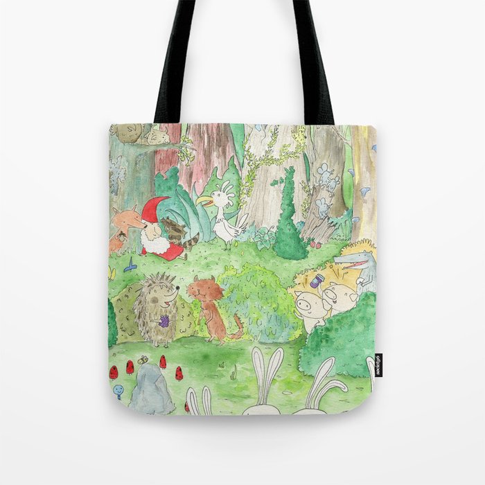 Forest Critters Tote Bag