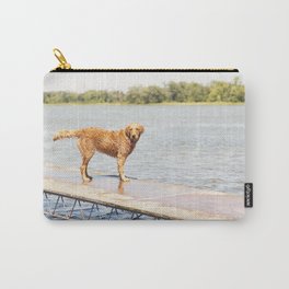 Golden Retriever Dog 7 Carry-All Pouch