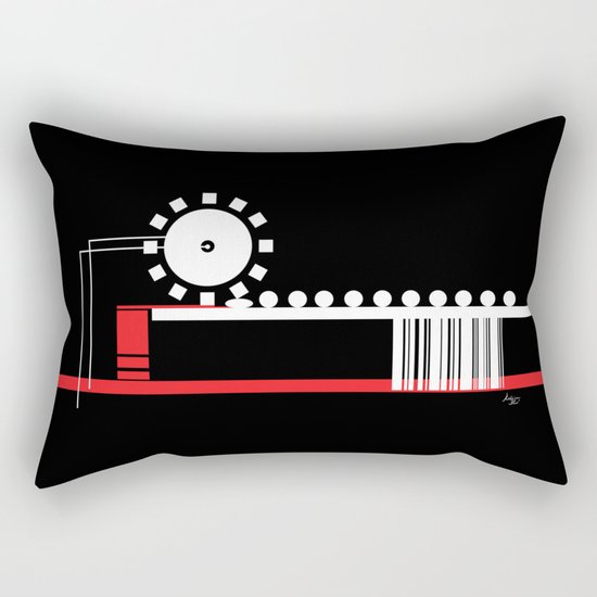 Consumerism Rectangular Pillow
