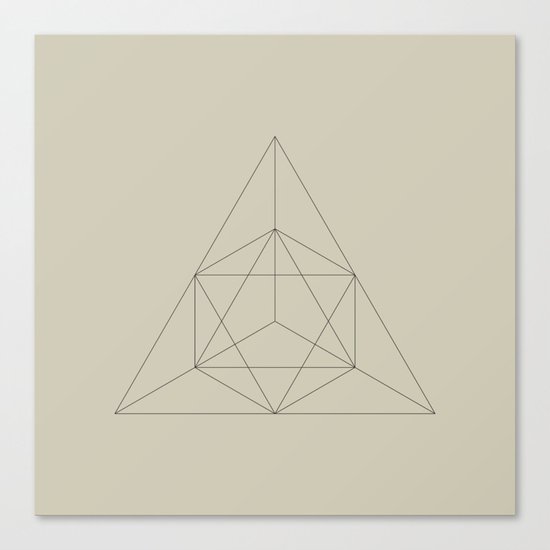 Geometric Canvas Print