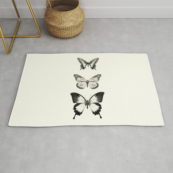 Butterflies // Align Rug by Amy Hamilton Society6