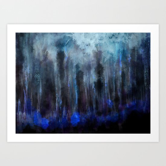 Forest of soul Art Print
