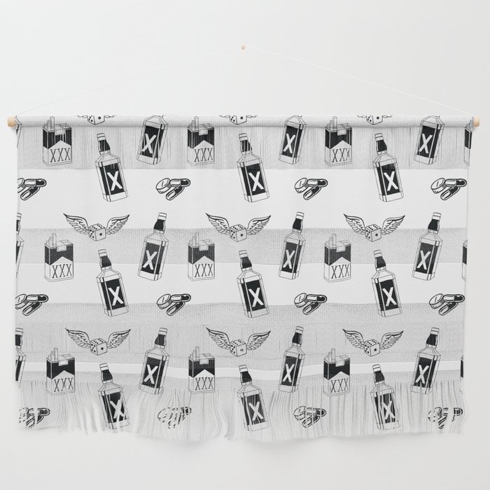 Vices Print Wall Hanging