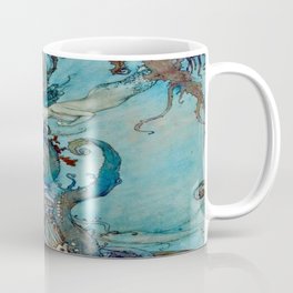 “Mermaid” by Edmund Dulac  Coffee Mug