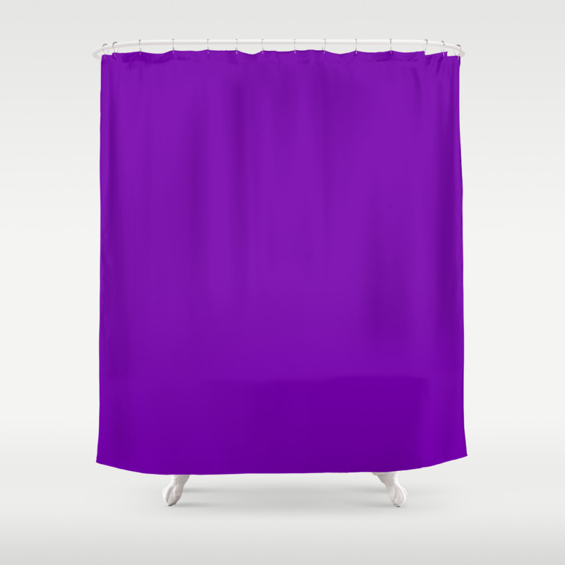 Royal Purple Shower Curtain by onejyoo 