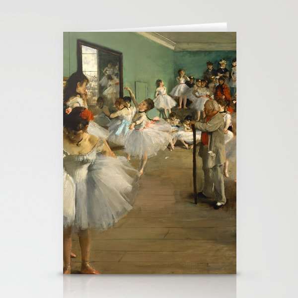 Degas - The Dance Class, 1874 Stationery Cards