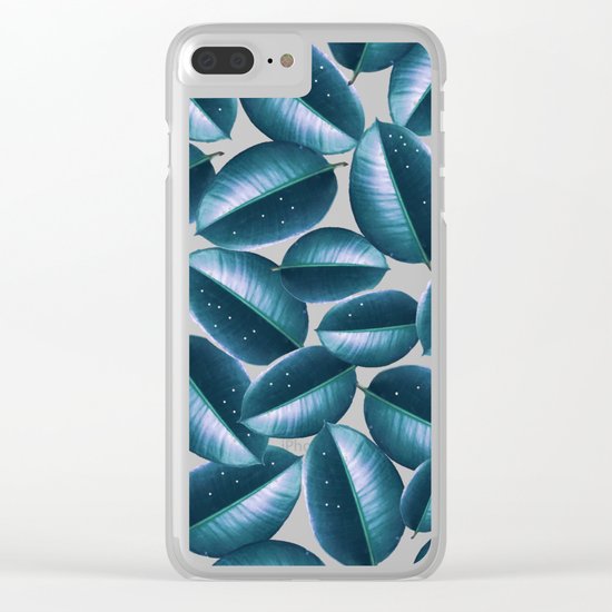 Rubber Plant Cure #society6 #decor #buyart Clear iPhone Case