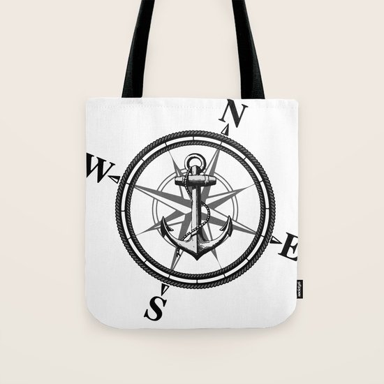 Nautica BW Tote Bag