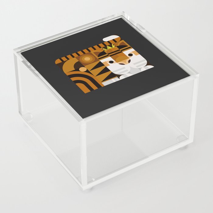 Tiger Acrylic Box