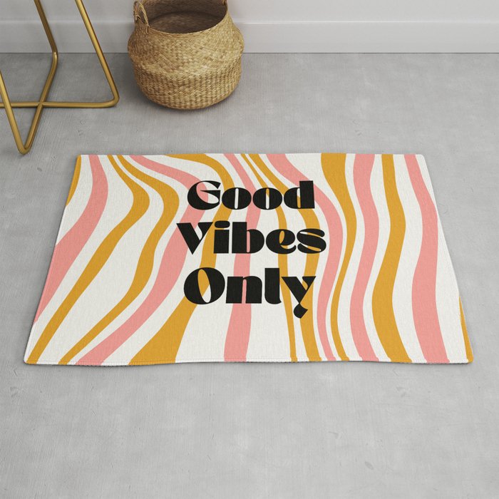 Good Vibes Only Rug