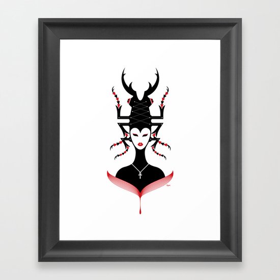 Eternal Queen Framed Art Print