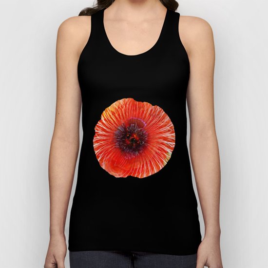 Poppy Unisex Tank Top