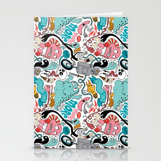 More, More, More Stationery Cards