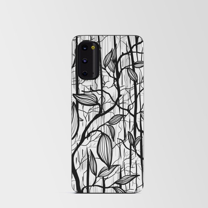 Forrest Line drawing  Android Card Case