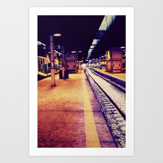 ESTACIÓN Art Print