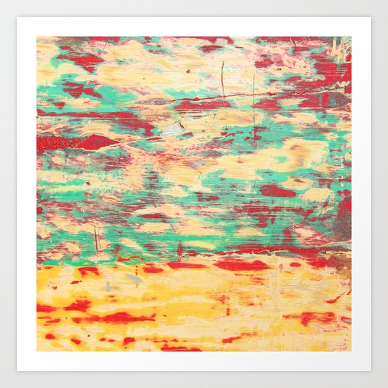 Wooden Pattern Art Print