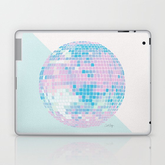 Disco Ball – Pastel Laptop & iPad Skin