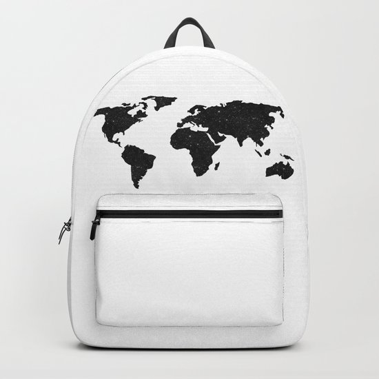 Galaxy World Map Backpack