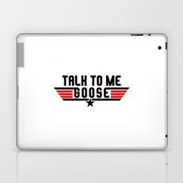 Talk To Me Goose Logo Design Laptop Skin