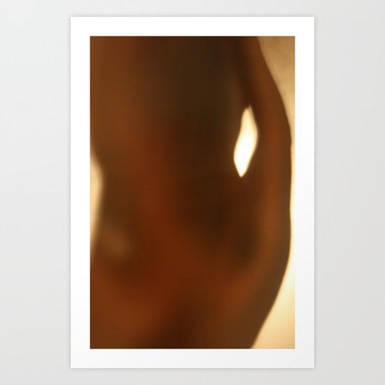 'Untitled 4' - Body language series. Art Print