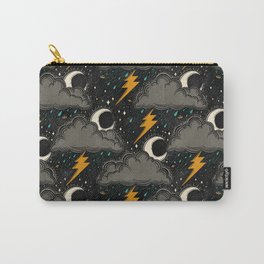 Stormy Night - Gray  Carry-All Pouch