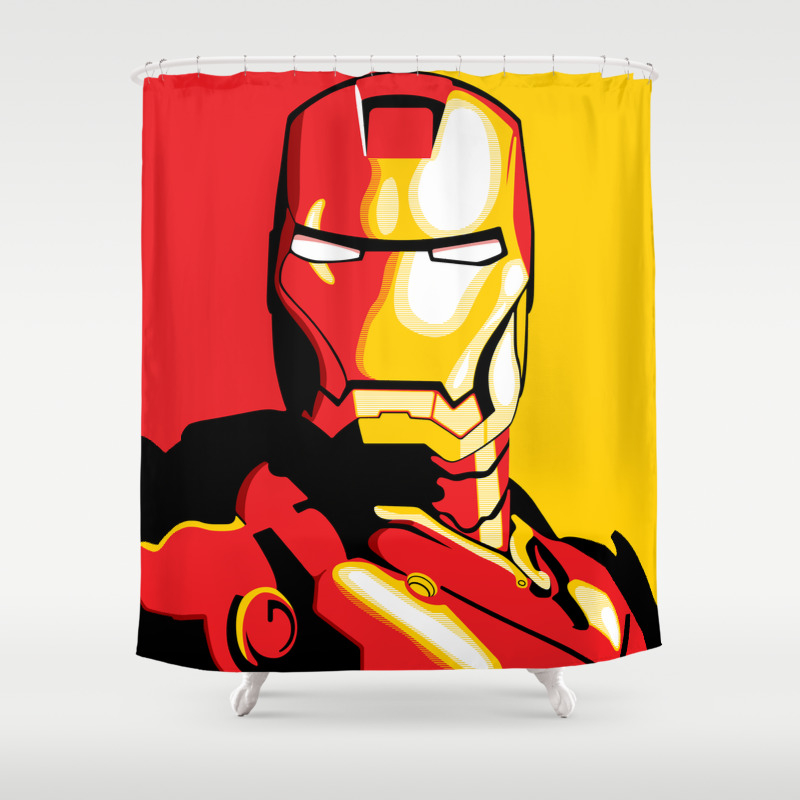Iron Man Shower Curtain By Crhodes23 Society6