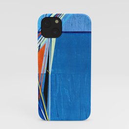 Blue Paint iPhone Case