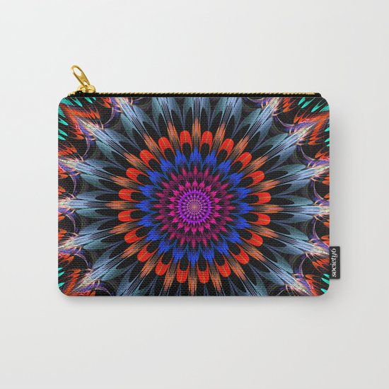 Full Bloom, multi-color design Carry-All Pouch