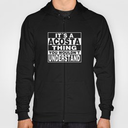 ACOSTA Surname Personalized Gift Hoody