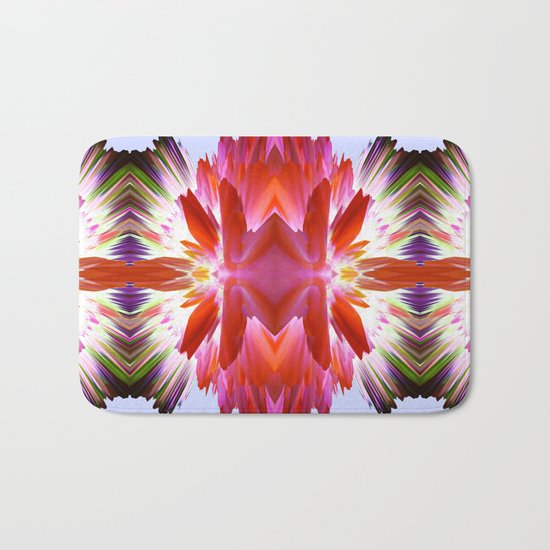 FLOWERS BOMB Bath Mat