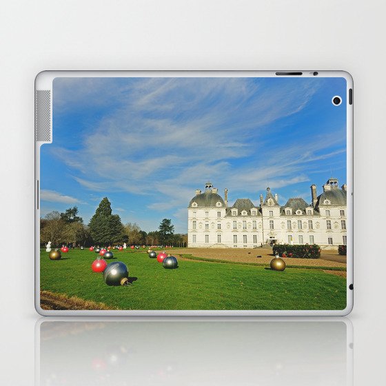 Cheverny castle gardens, Loire Valley, France | Travel Photography Laptop & iPad Skin