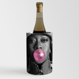 Bubble Gum Missy Elliott Humour Pop Art.jpg Wine Chiller