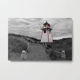 Covehead Harbor Lighthouse on Prince Edward Island Metal Print